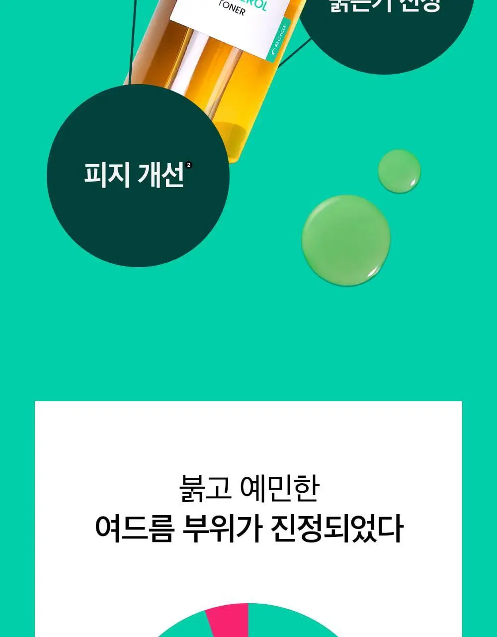 [트러블완화/수분진정] 비플레인 시카테롤 토너 200ml 상세페이지 8